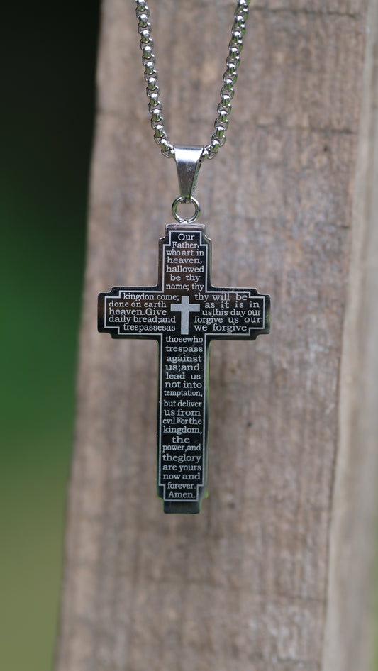 The Lord’s Prayer Cross Necklace